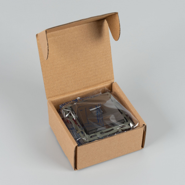 Arlight Механизм компьютерной розетки SCT-MPC1-PL-GR (RJ-45, CAT6) (-)