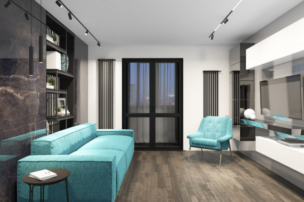 TR2010-BK Экран для трека SMART черный 1 метр