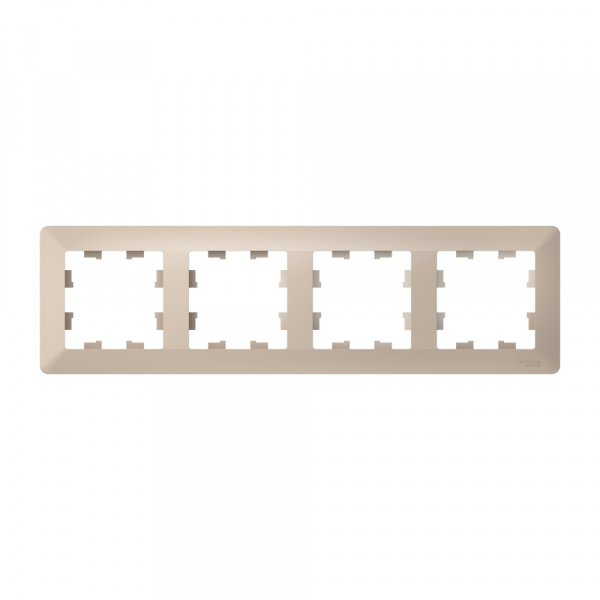 Systeme Electric AtlasDesign Air Песочный/дымчатый белый Рамка 4-ая