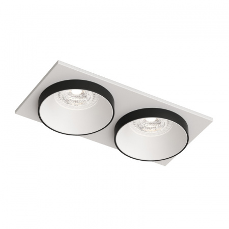 DK2422-BK Встраиваемый светильник, IP 20, 50 Вт, GU10, черный, алюминий