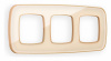 Рамка OMEGA Coint (Бежевый Стекло органическое/Шампань) 3-ая OF640343