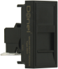 Donel Розетка DEC RJ45 UTP кат.5e, 1мод., черн. матовая (22.5х45мм), DECF12ANM5