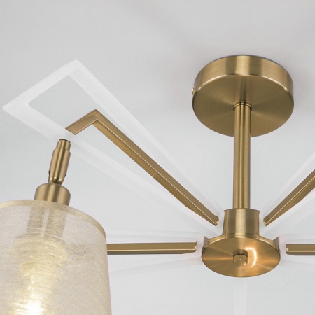 Потолочная люстра 60082/5 золотая бронза Eurosvet Alicante