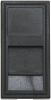 Donel Розетка DEC RJ45 UTP кат.5e, 1мод., черн. матовая (22.5х45мм), DECF12ANM5