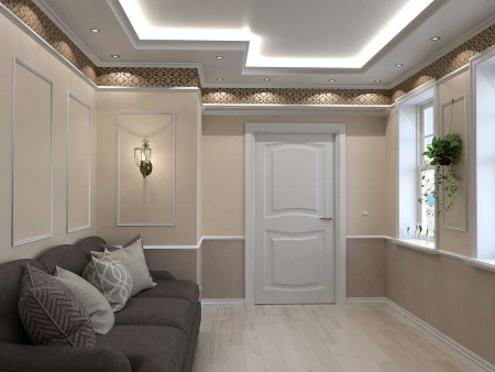 Молдинг MX016, 64х19, 2000мм, Экополимер/13