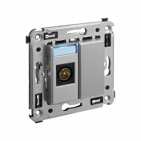 DKC Avanti Закаленная сталь Розетка TV одиночная