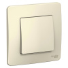 SE Blanca внутр Молочный Переключатель 1-клавишный, 10А, 250B