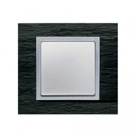 Simon 82 Nature Сланец, алюминий Рамка на 1 пост