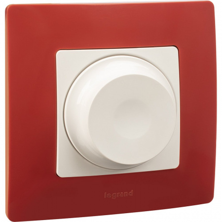 Legrand Etika Белый Светорегулятор поворотный, 300Вт, без нейтрали