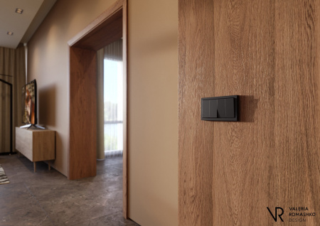 SE Merten D-Life Антрацит Рамка 2-ая