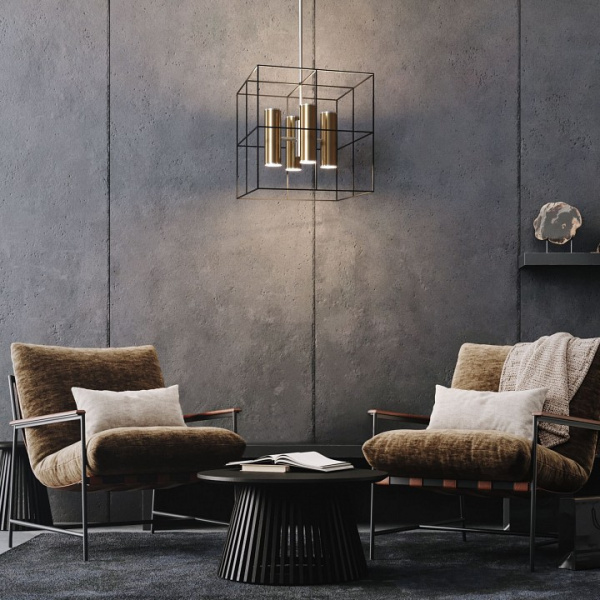 Потолочный светильник 70142/8 латунь Eurosvet Adamson