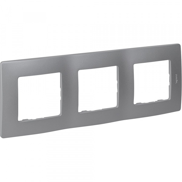 Legrand Etika Алюминий Рамка 3-ая
