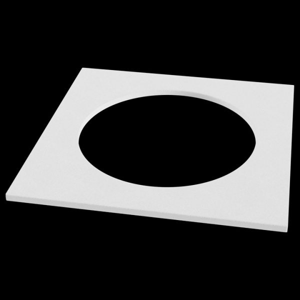 Вставка декоративная для встраиваемого светильника Kappell белый DLA040-02W Maytoni Accessories for downlight