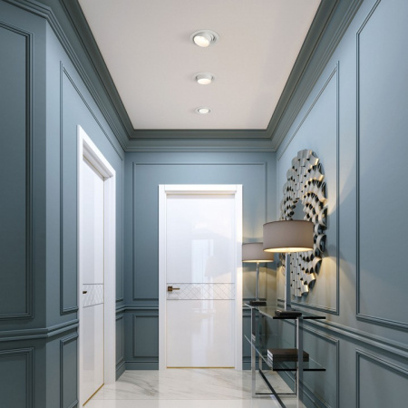 Потолочный светодиодный светильник 9919 LED 10W 3000K белый 9919 LED Elektrostandard Zoom a064031