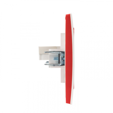 EKF PROxima Стокгольм Белый Линия красная Рамка 2-ая