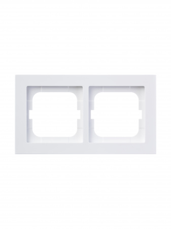 ABB BJE Axcent Белый Рамка 2-ая