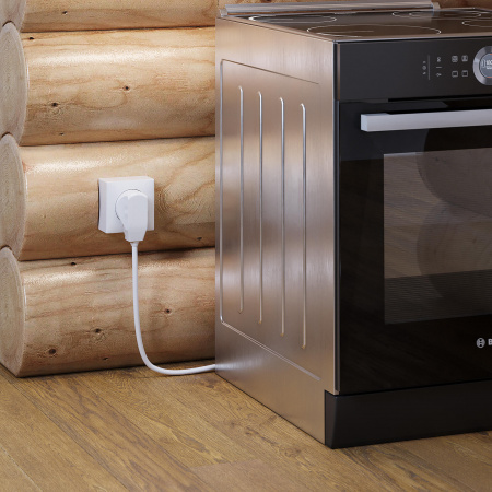 Силовая розетка с вилкой 32А 250В (белый) W1189201