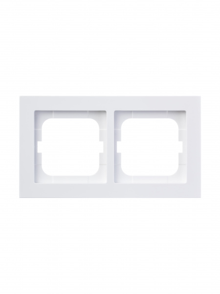 ABB BJE Axcent Белый Рамка 2-ая