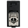 Donel Розетка DEC RJ45 FTP кат.5e, 1мод., черн. матовая (22.5х45мм), DECF12ANMF5