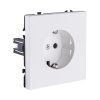 Розетка штепсельная SCHUKO 16A/250 В, белый матовый Kollinger Eclipse EC-014WH