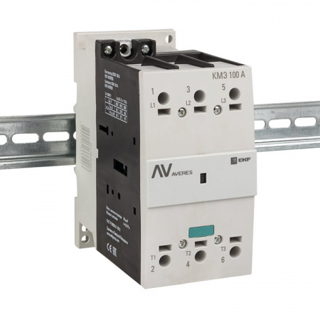 EKF Averes Контактор КМЭ 100А 400В АС