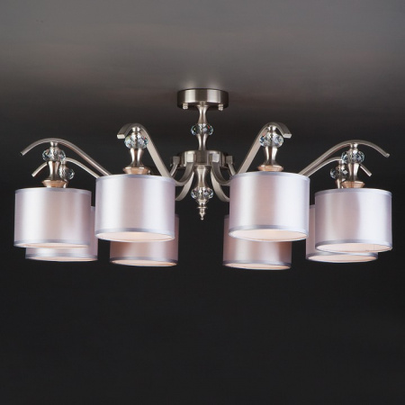 Потолочная люстра 60070/8 сатин-никель Eurosvet Ofelia