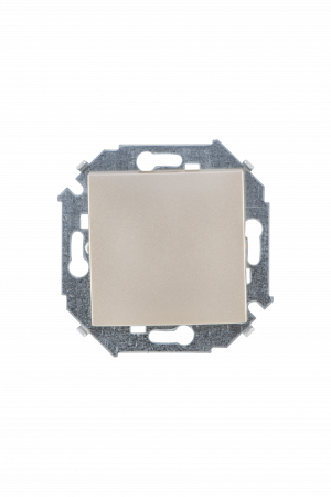 Simon 15 Шампань Переключатель перекрёстный, 16А, 250В, винт.зажим