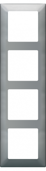 Legrand Valena LIFE Сталь Рамка 4-ая