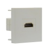 Donel Розетка HDMI, 2мод., бел. (45х45мм), серия (тип) DEC, DECF29W2