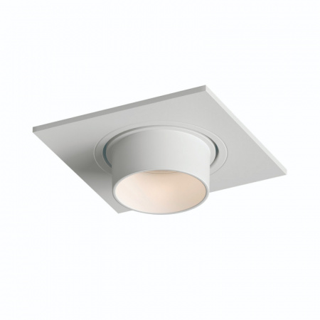 DK3121-WH Встраиваемый светильник, IP20, до 15 Вт, LED, GU5,3, белый, пластик