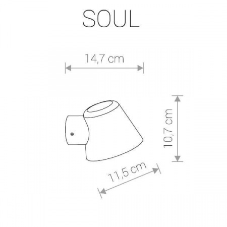 Уличный настенный светильник Nowodvorski Soul 9555