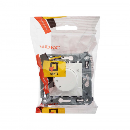 DKC Avanti Белое облако Механизм управления вентиляторами