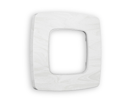 Рамка OMEGA Opera (Белый мрамор) 1-ая OF940101