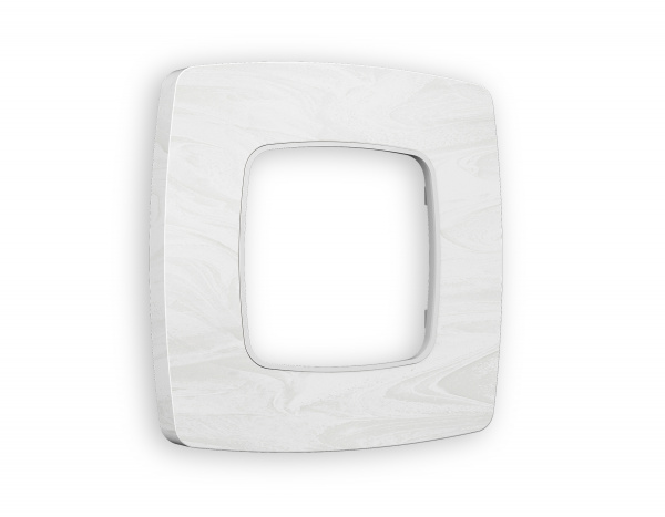 Рамка OMEGA Opera (Белый мрамор) 1-ая OF940101