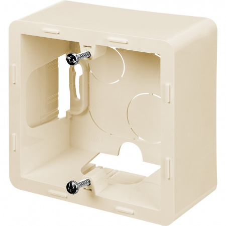 Legrand INSPIRIA Слоновая кость Коробка накладного монтажа - 1 пост