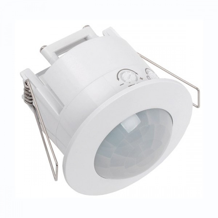 IEK Датчик движения ДД-МВ 301 белый, 1200Вт, 360 гр.,8М,IP20,