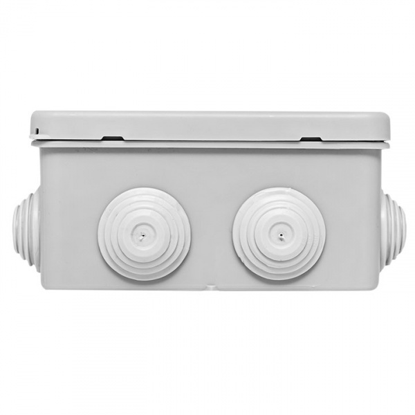 EKF PROxima Коробка распределительная КМР-030-014 с крышкой (100х100х50), 10 мембр. вводов IP55