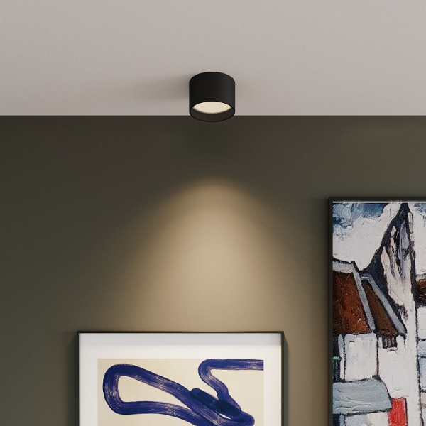 Накладной светодиодный светильник Banti 25123/LED черный Elektrostandard Banti a058847 Накладной светодиодный светильник Banti 25123/LED черный Elektrostandard Banti a058847