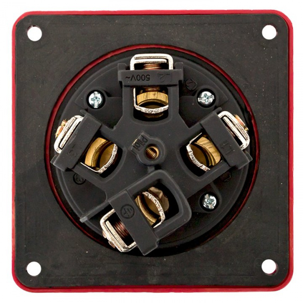 EKF PROxima Розетка стационарная внутренняя 3442 3Р+РЕ 125А 380В IP67