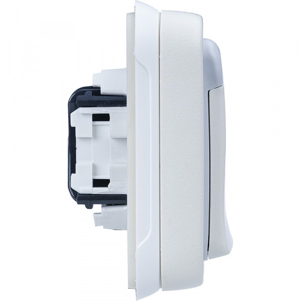 Legrand Plexo Белый Розетка с/з с крышкой, винтовой зажим в сборе IP55