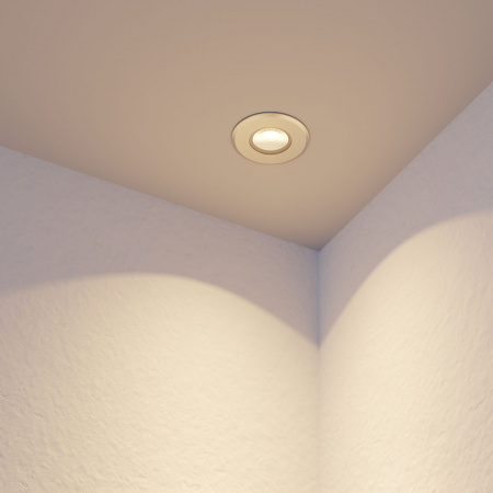 Arlight Светильник ART-GROUND-SLIM-R110-6W Warm3000 (SL, 35 deg, 24V) (IP67 Металл, 3 года)