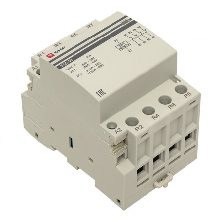 EKF PROxima Контактор модульный КМ 40А 4NC (3 мод.)