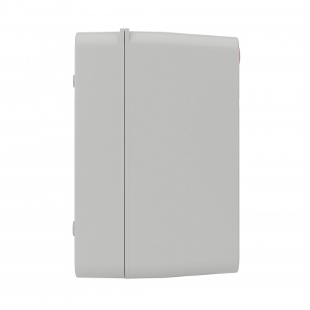 DKC Щиток настенный, ral 7035, без крышки, 4мод.