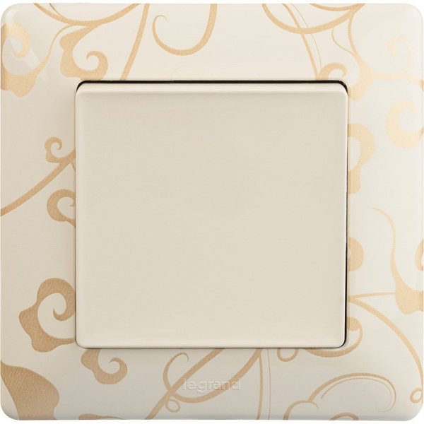 Legrand Valena LIFE Ампир бежевый Рамка 1-ая