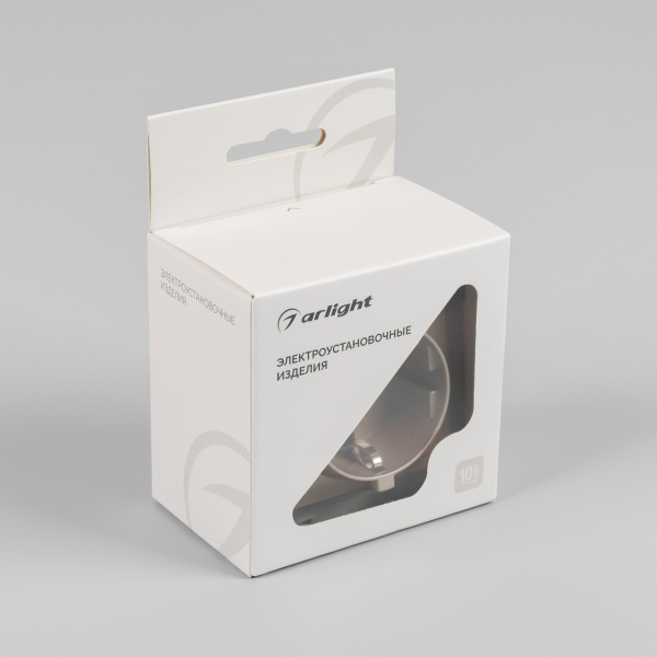 Arlight Механизм розетки с USB зарядкой SCT-MUAC-PL-GD-V (250V, 16A) (-)