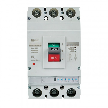 EKF PROxima Автоматический выключатель ВА-99М 400/400А 3P 65кА с электронным расцепителем