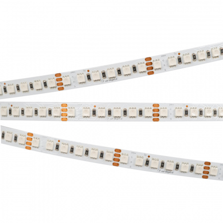 Arlight Светодиодная лента RT 2-5000 24V RGB 10mm (4040, 120 LED/m, LUX) (13.2 Вт/м, IP20)