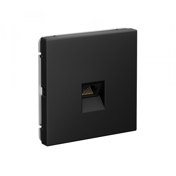 Systeme Electric ArtGallery Карбон Розетка компьютерная RJ45, кат. 6A, механизм