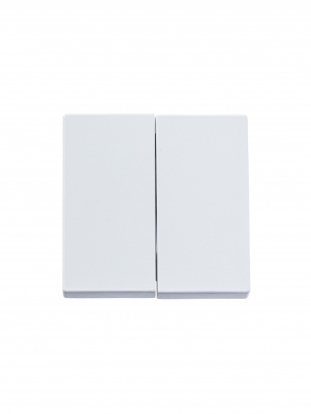 ABB BJE Solo/Future Белый бархат Клавиша 2-ая