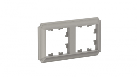 Systeme Electric AtlasDesign Antique Шампань Рамка 2-ая, универсальная